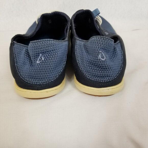 OLUKAI Men's Mesh Flexible Comfortable Slip On Casual Sneakers Blue Size ? ~4397 - Picture 6 of 8